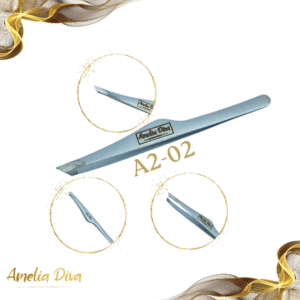 Пинсета за вежди Amelia Diva A2-02