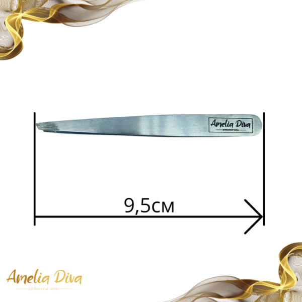 Пинсета за вежди Amelia Diva B80 — снимка 2