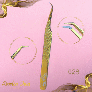 Пинсета за миглопластика Amelia Diva G28