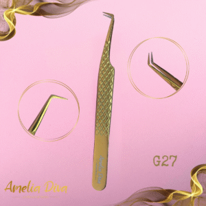 Пинсета за миглопластика Amelia Diva G27