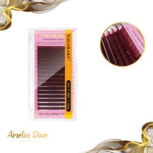 Мигли Nagaraku Burgundy