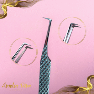 Пинсета за миглопластика Amelia Diva S18