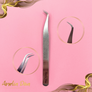 Пинсета за миглопластика Amelia Diva N06